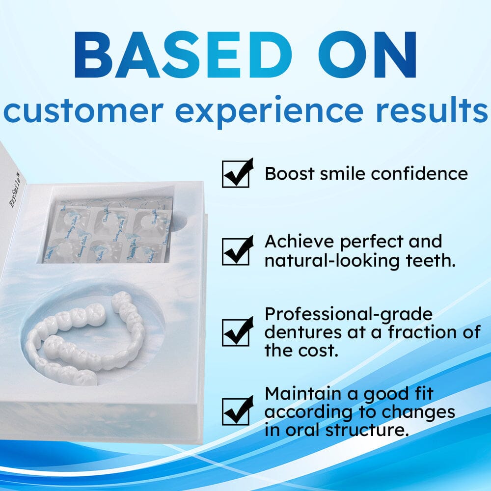 ✅Official Store | EzySmile™ Moldable Dentures and Dedicated Cleaning Tablets