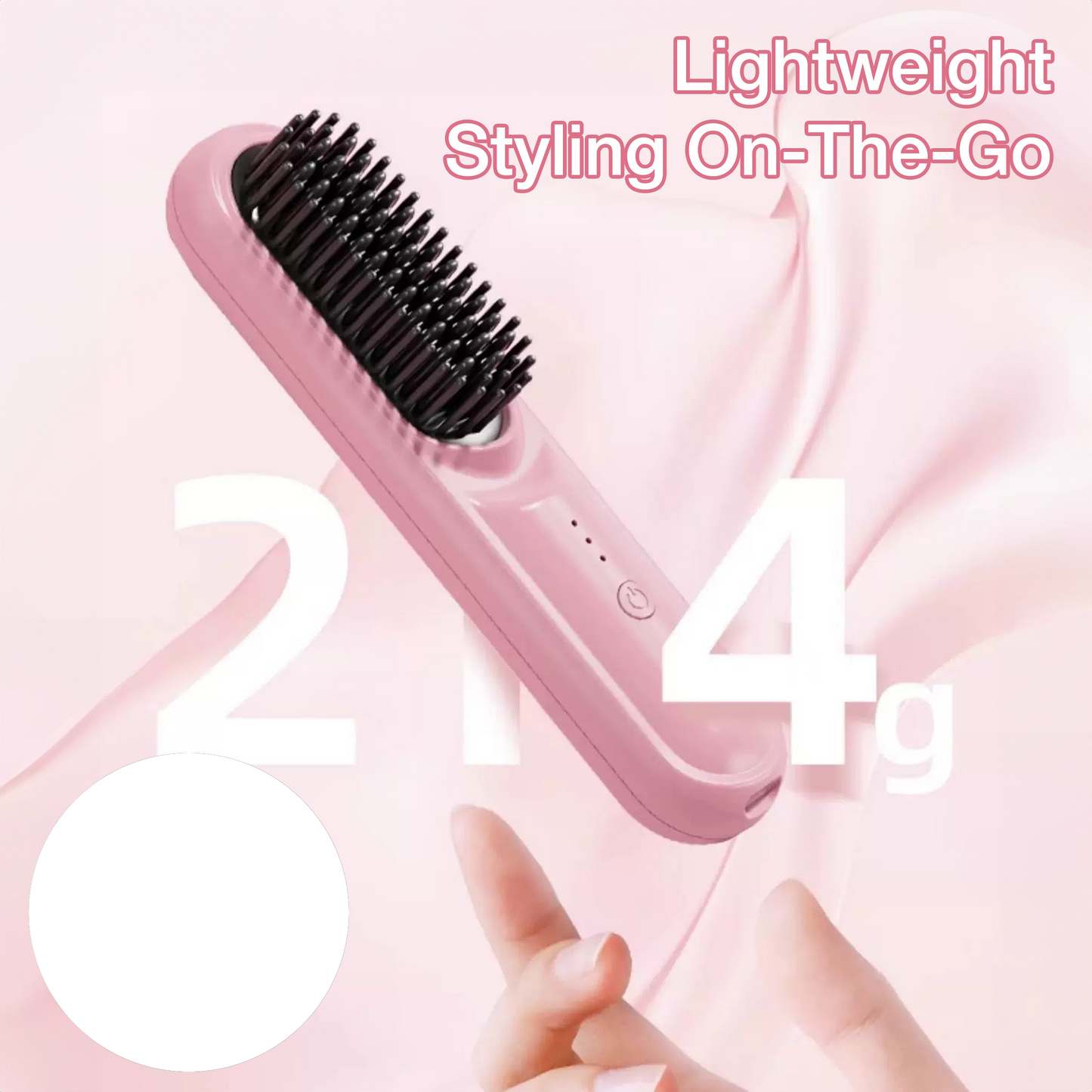 Remifa™︎ SleekyPro Cordless Portable Straightener Brush