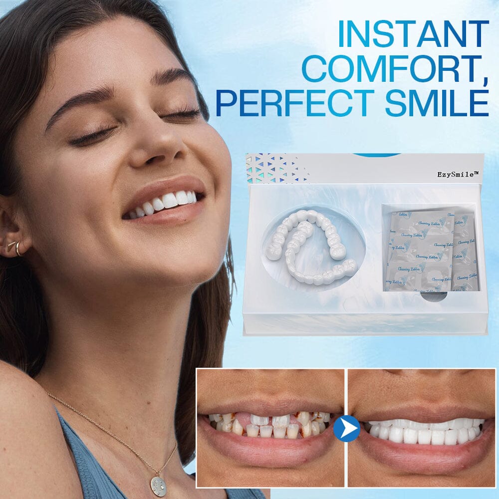 ✅Official Store | EzySmile™ Moldable Dentures and Dedicated Cleaning Tablets
