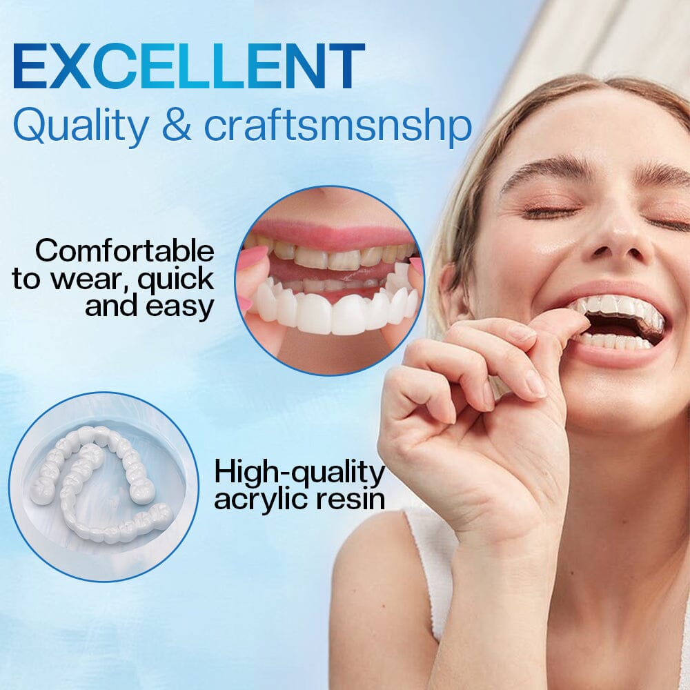 ✅Official Store | EzySmile™ Moldable Dentures and Dedicated Cleaning Tablets
