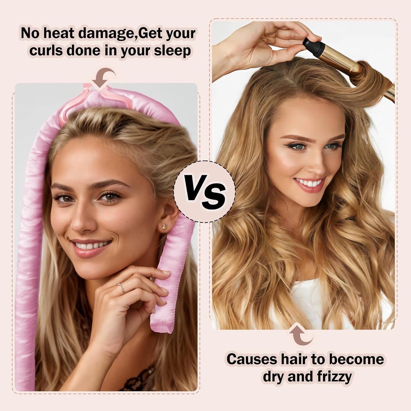 flysmus™ Heatless Hair Curling Set