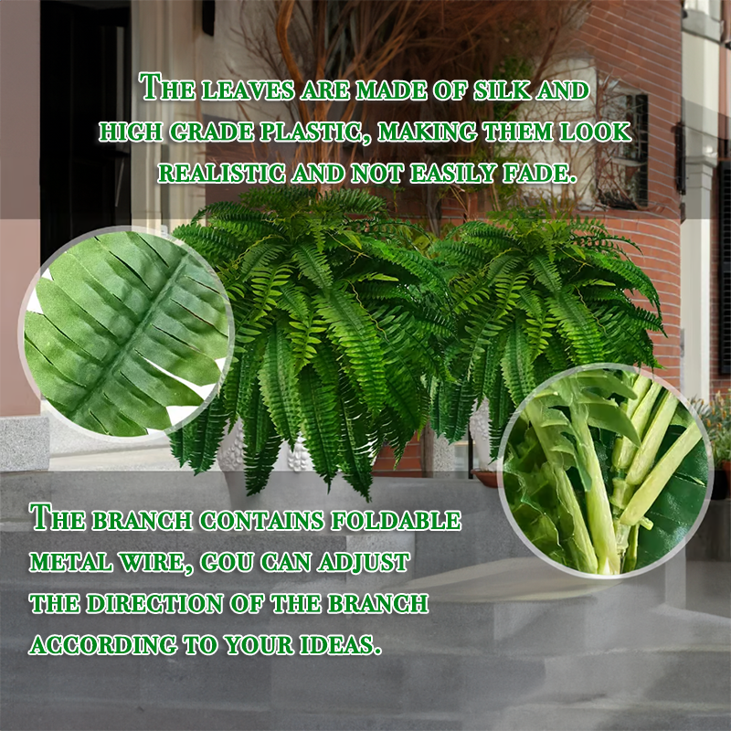 Last Day 75% OFF🔥UV Resistant Lifelike Artificial Boston Fern🌴🌳
