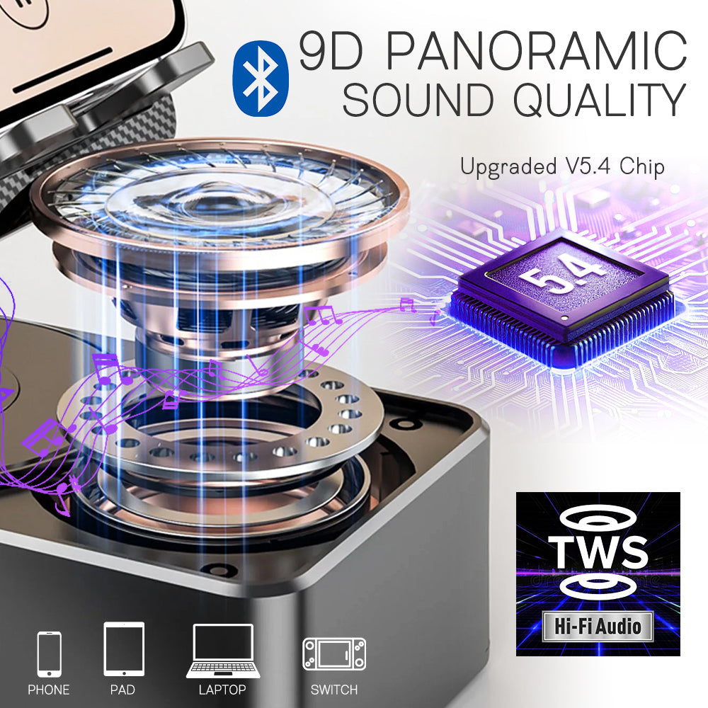 Remifa™ 3IN1 Cell Phone Stand Emergency Rechargeable (3000mAh) Bluetooth Speaker