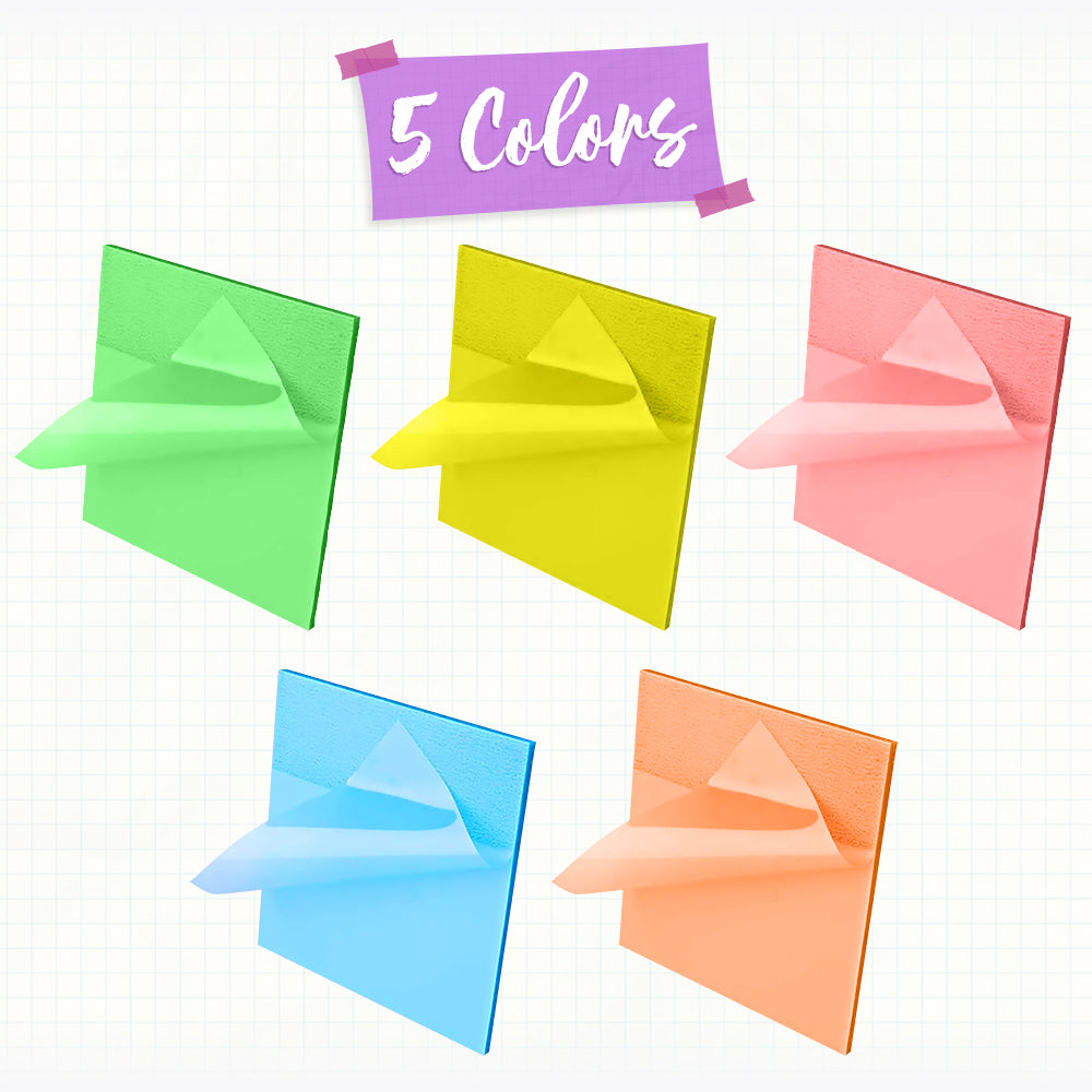 Translucent Sticky Notes π 100% recyclable