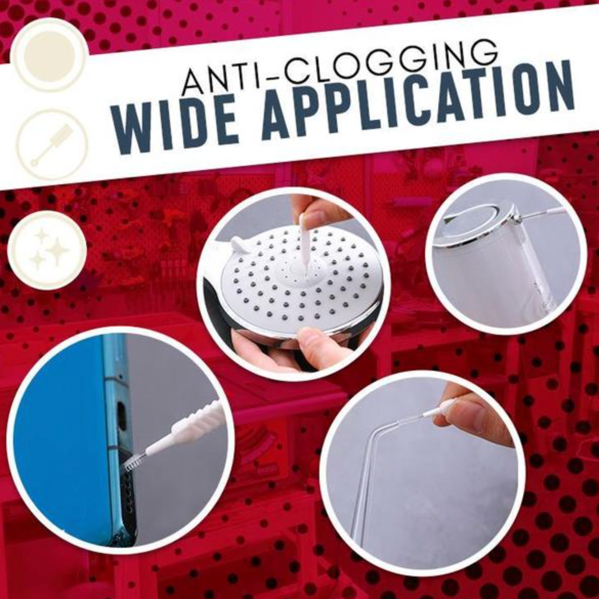 ✨GFOUK™ Anti-Clogging Shower Head Cleaner