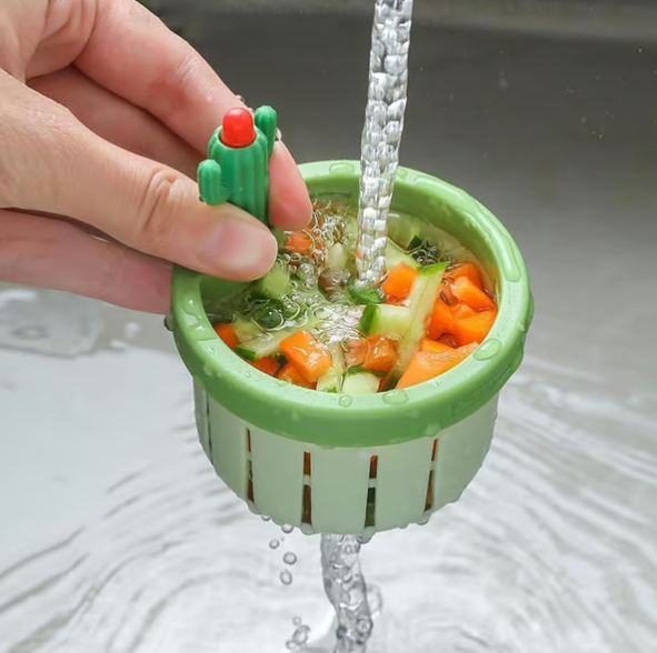 ✨Last Day Promotion 70% OFF🏆GFOUK™ Cactus Kitchen Sink Drain Strainer🛀Removes odors and prevents blockages