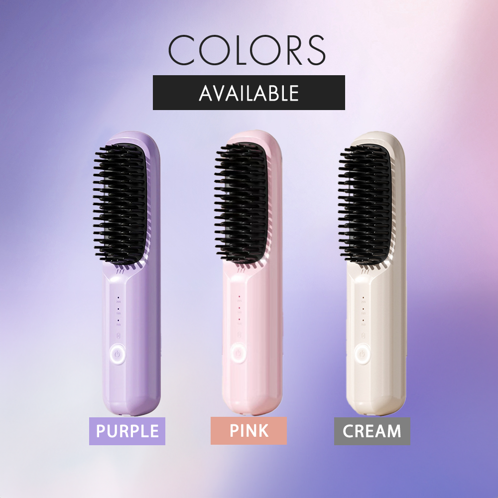 Remifa™︎ SleekyPro Cordless Portable Straightener Brush