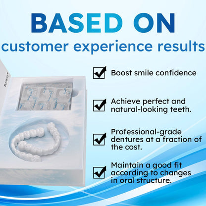 ✅Official Store | EzySmile™ Moldable Dentures and Dedicated Cleaning Tablets