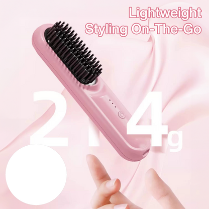 Remifa™︎ SleekyPro Cordless Portable Straightener Brush