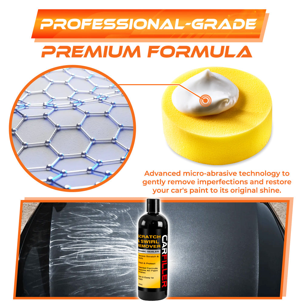 Furzero™ CarFiller Scratch and Swirl Remover