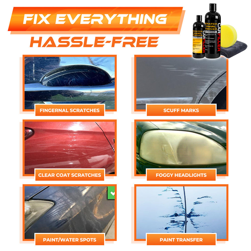 Furzero™ CarFiller Scratch and Swirl Remover