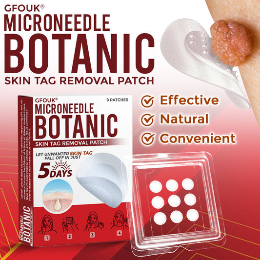 🌍🔥Made in USA ✅GFOUK® MicroNeedle Botanic Skin Tag Removal Patch